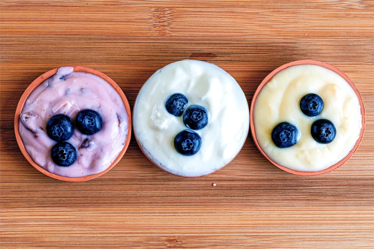 E-numbers can be used to add colour to food, such as yoghurts, gravy, and pickles, helping to define flavours.