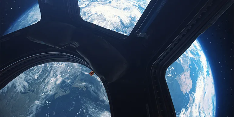 View from space