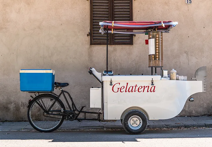 Ice cream bike